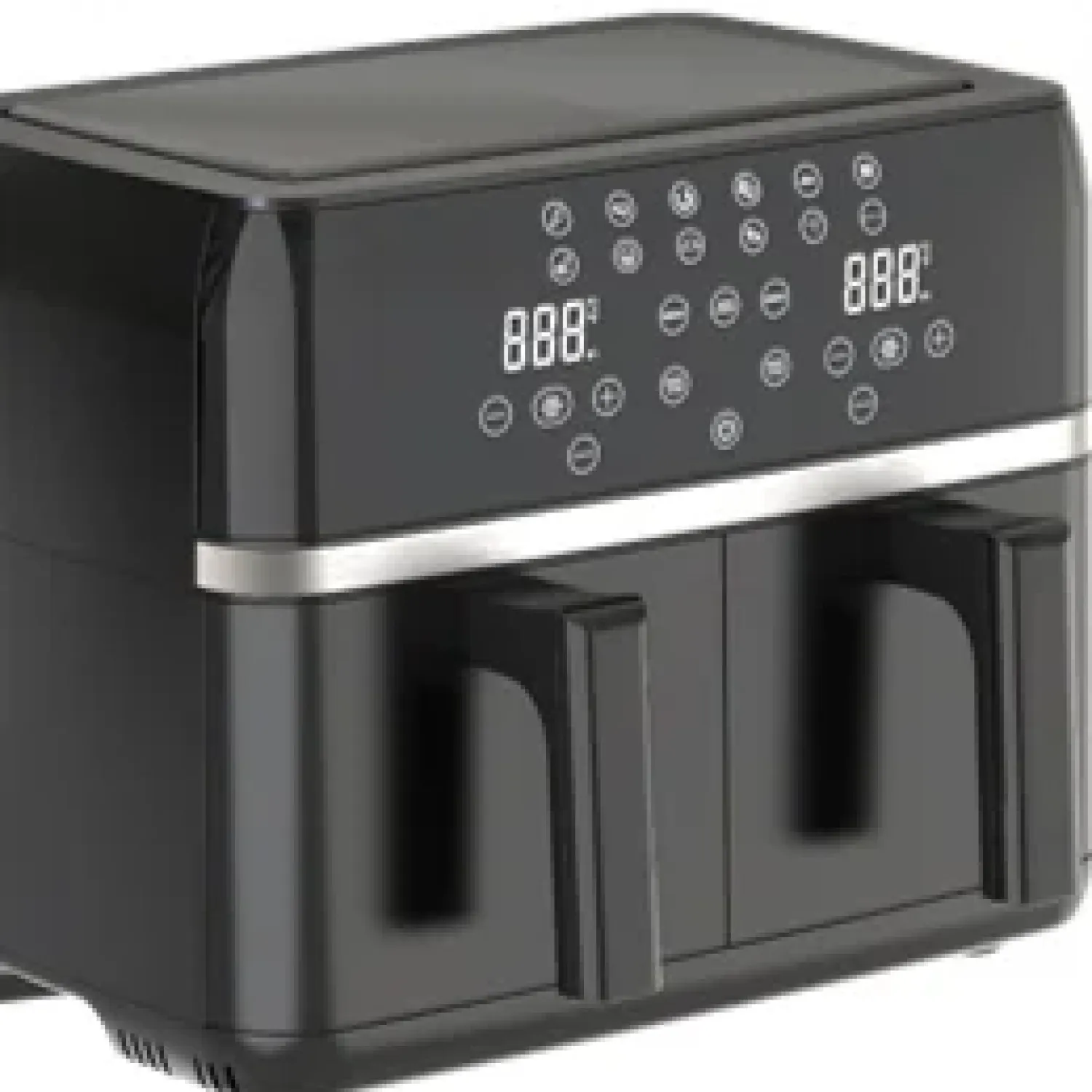 Air Fryer-Φριτέζα Αέρος Διπλού Καλαθιού 8L