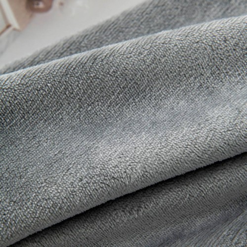 Σετ 3 Τεμάχια Παπλωματοθήκη Velvet Touch Γκρι